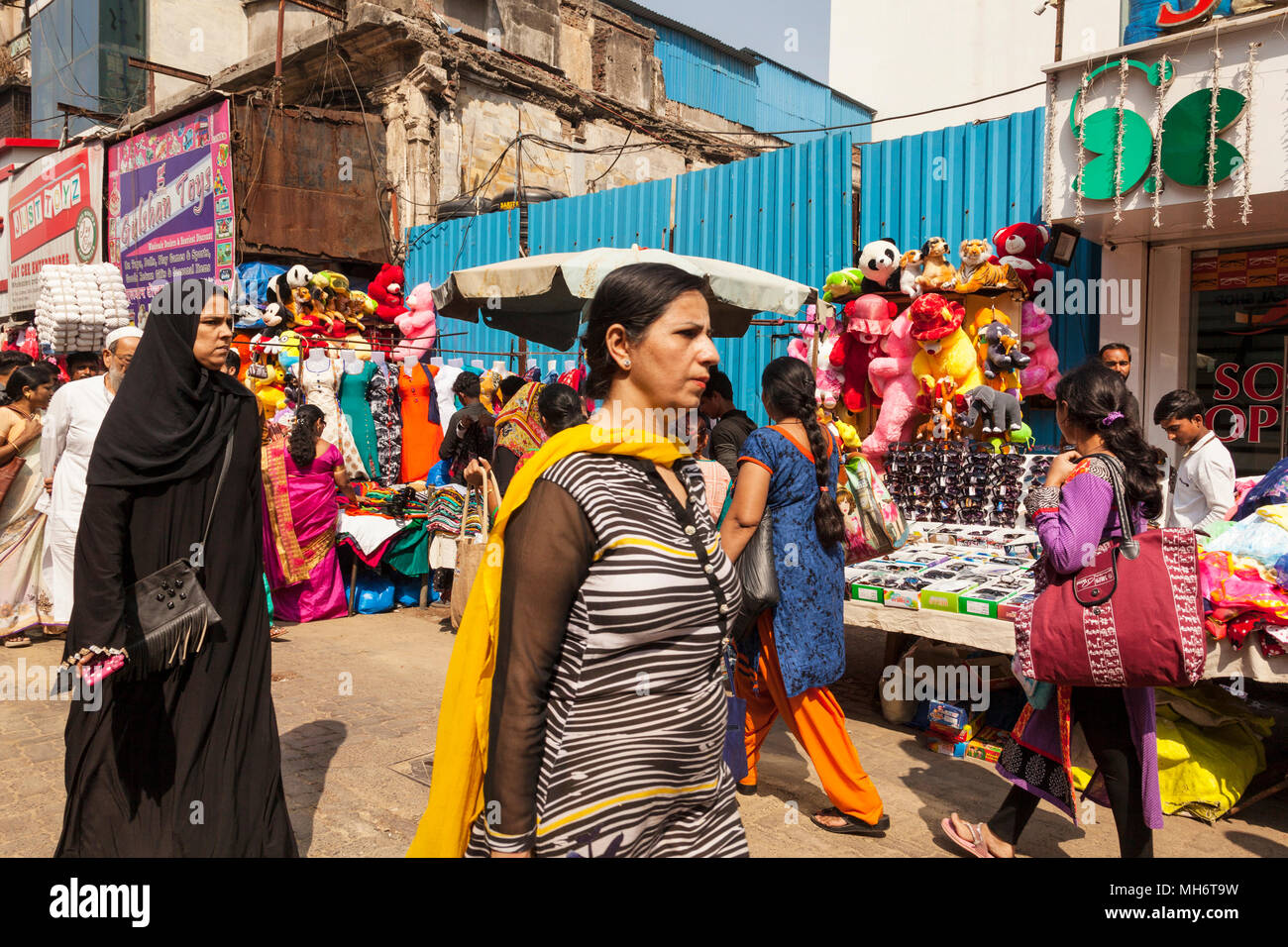 Mercato in Mumbai, India Foto Stock