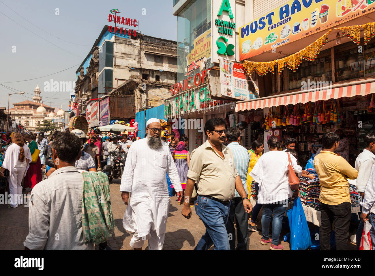 Mercato in Mumbai, India Foto Stock