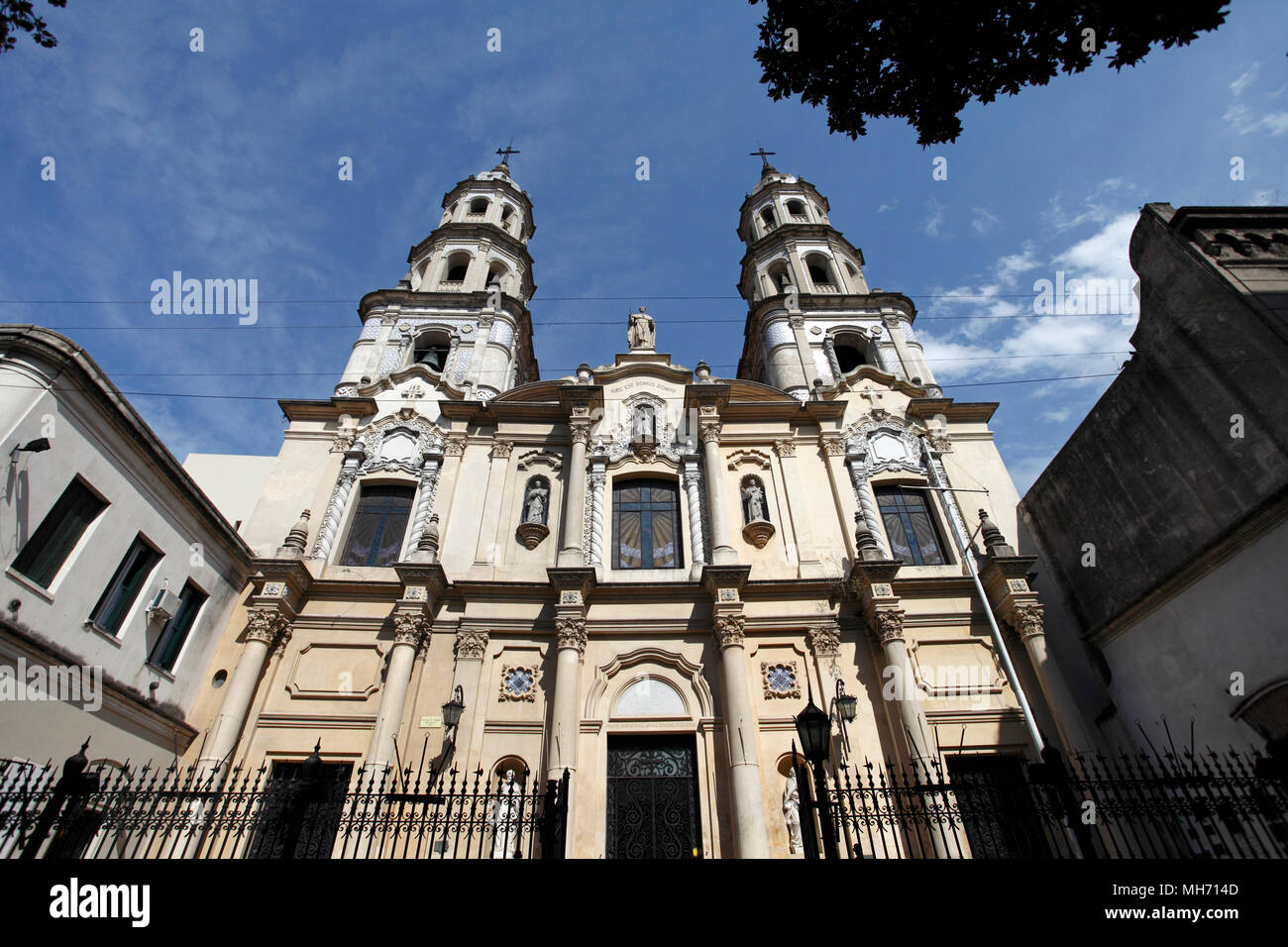 La Iglesia Nuestra Senora de Belen. Nostra Signora di Belen. Parrocchia di San Pedro Gonzalez, San Telmo Foto Stock