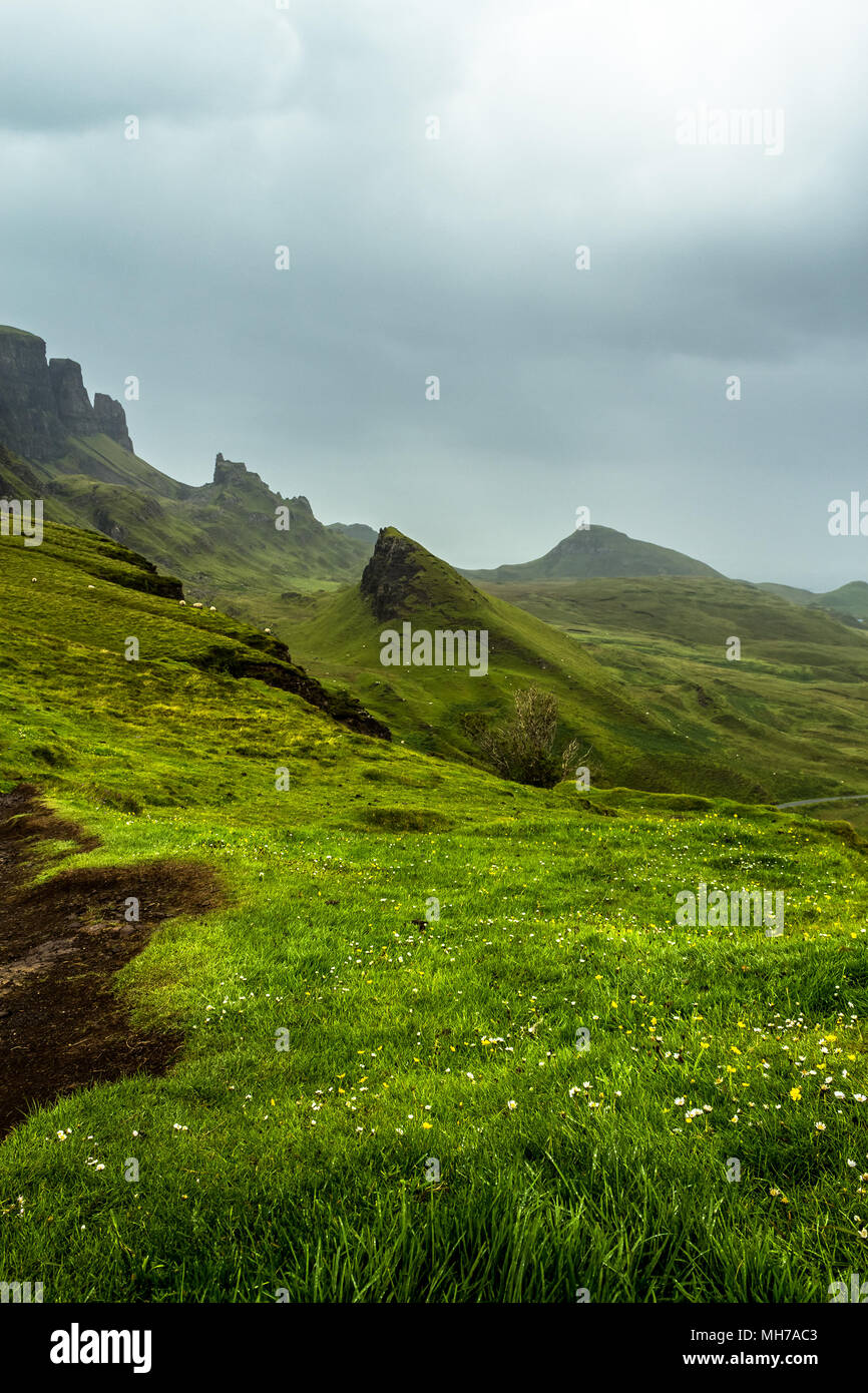 Settentrionale Europeo Highland paesaggio di montagna Foto Stock