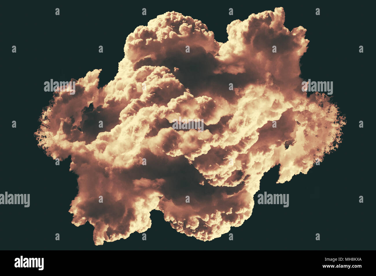 Il Cloud isolato Foto Stock