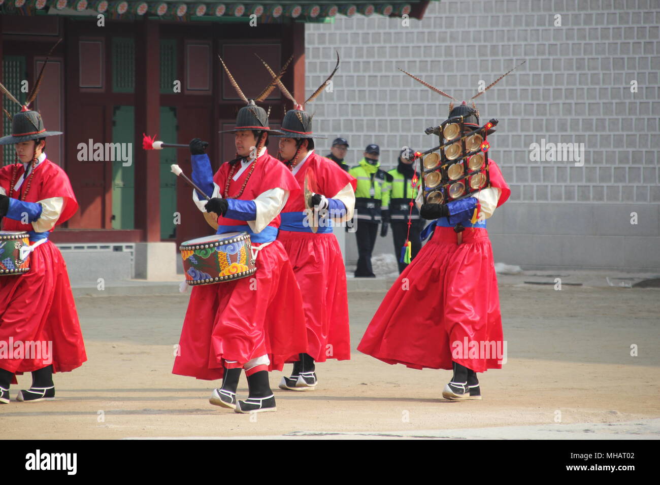 Celebrazione Gyeongbukkung Foto Stock