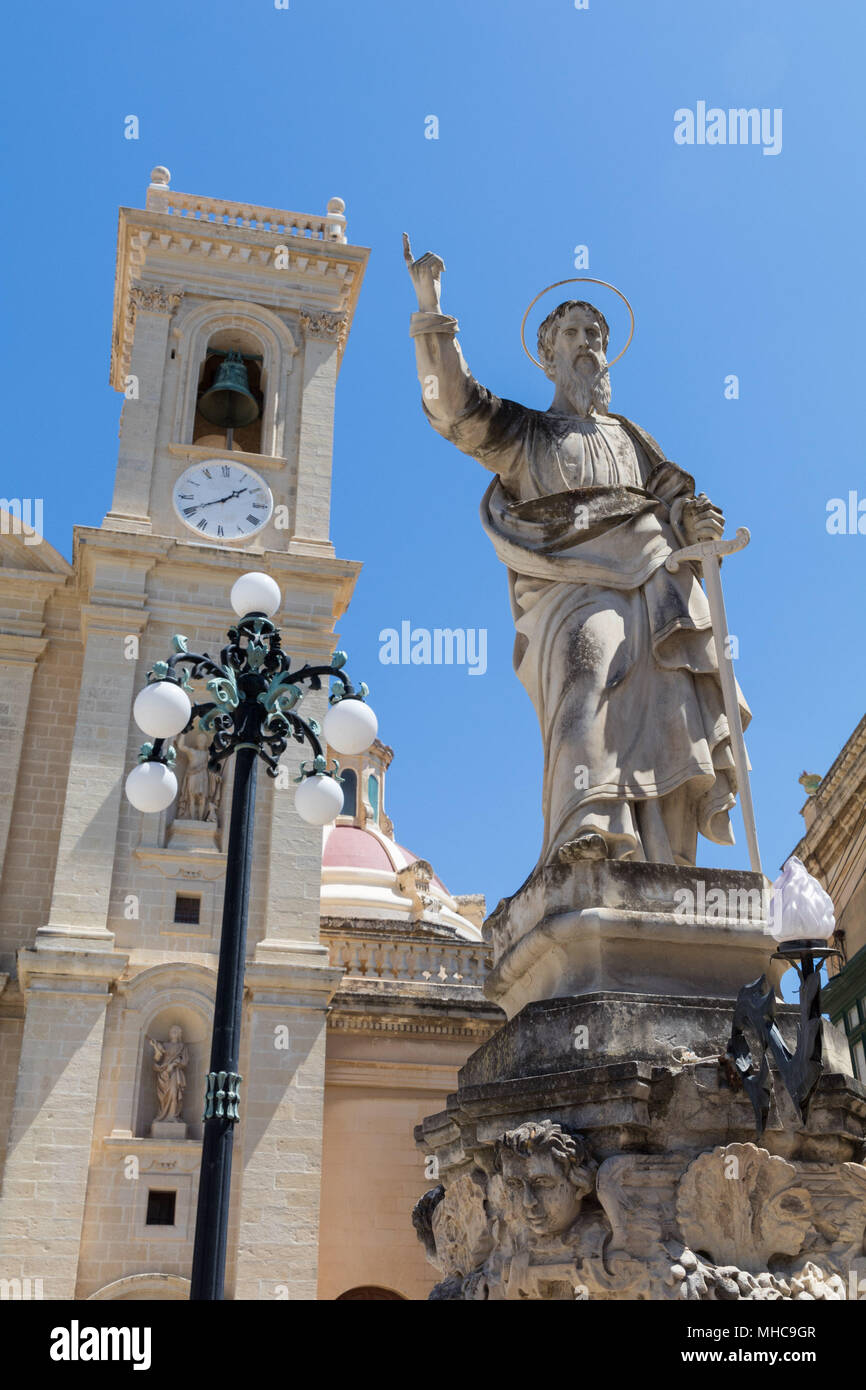 San Filippo di Agira Chiesa Haz Zebbug Malta Foto Stock