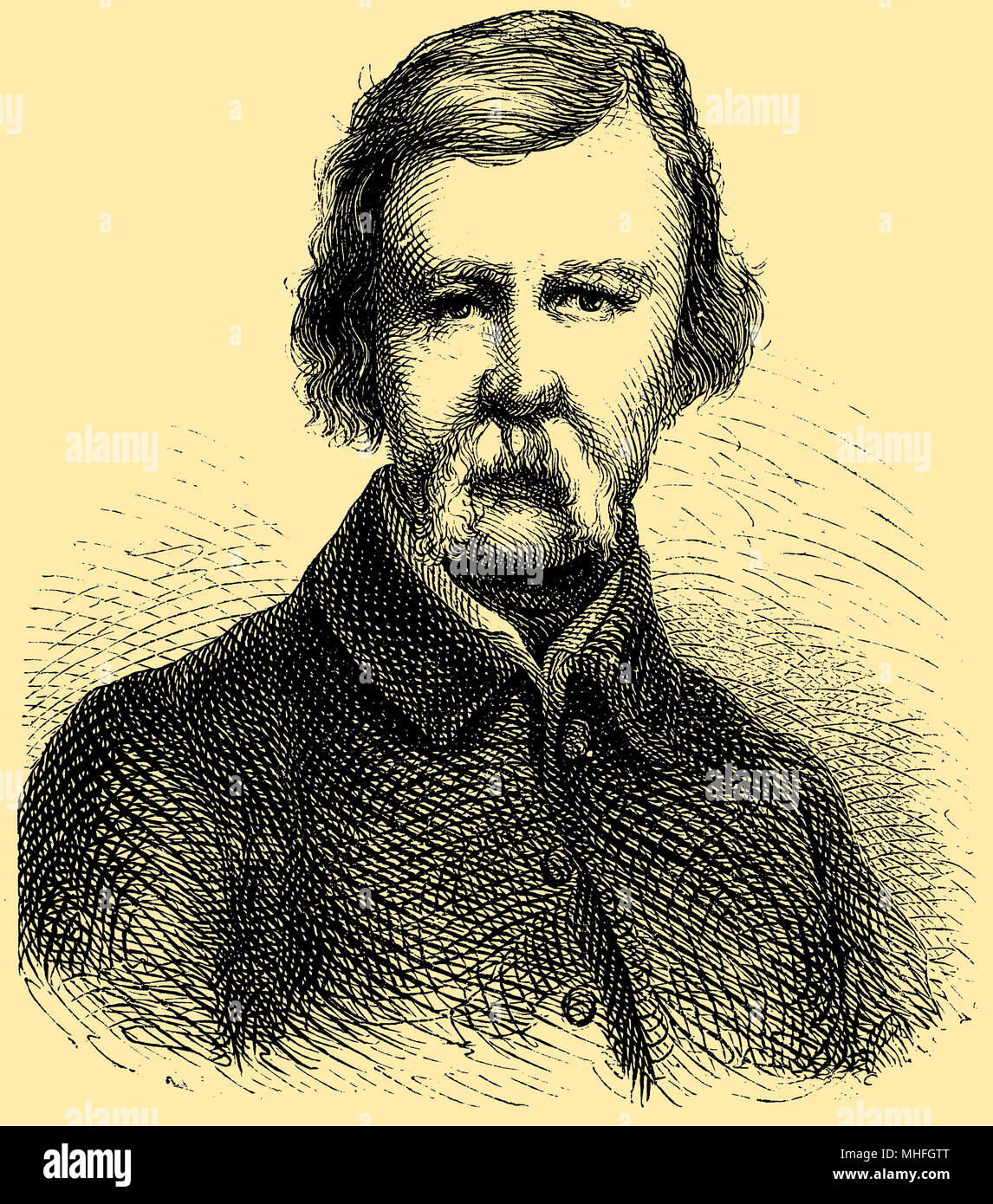 Pierre Jean David d'Angers (sopportato il 12 marzo 1789 , morì gennaio 5, 1856 ), Foto Stock