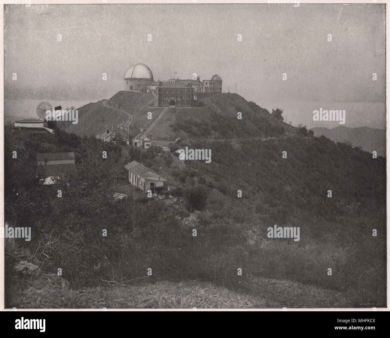 Il Lick Observatory - quando i milionari di utilizzare la loro ricchezza con saggezza per il bene pubblico sono una benedizione per l'umanità Foto Stock