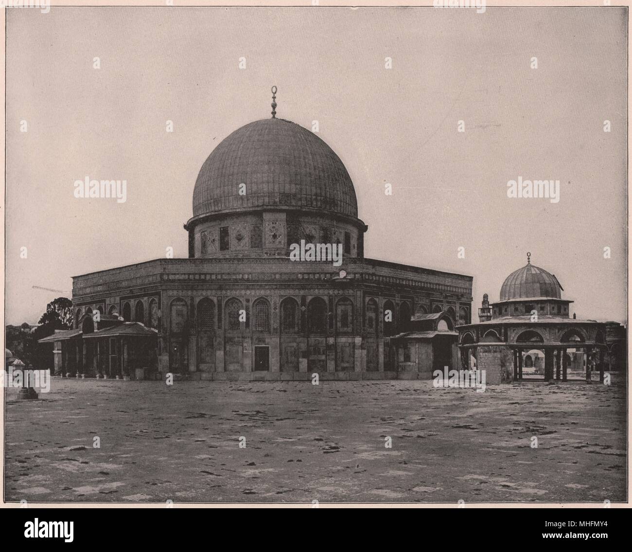 La moschea di Omar, Gerusalemme Foto Stock
