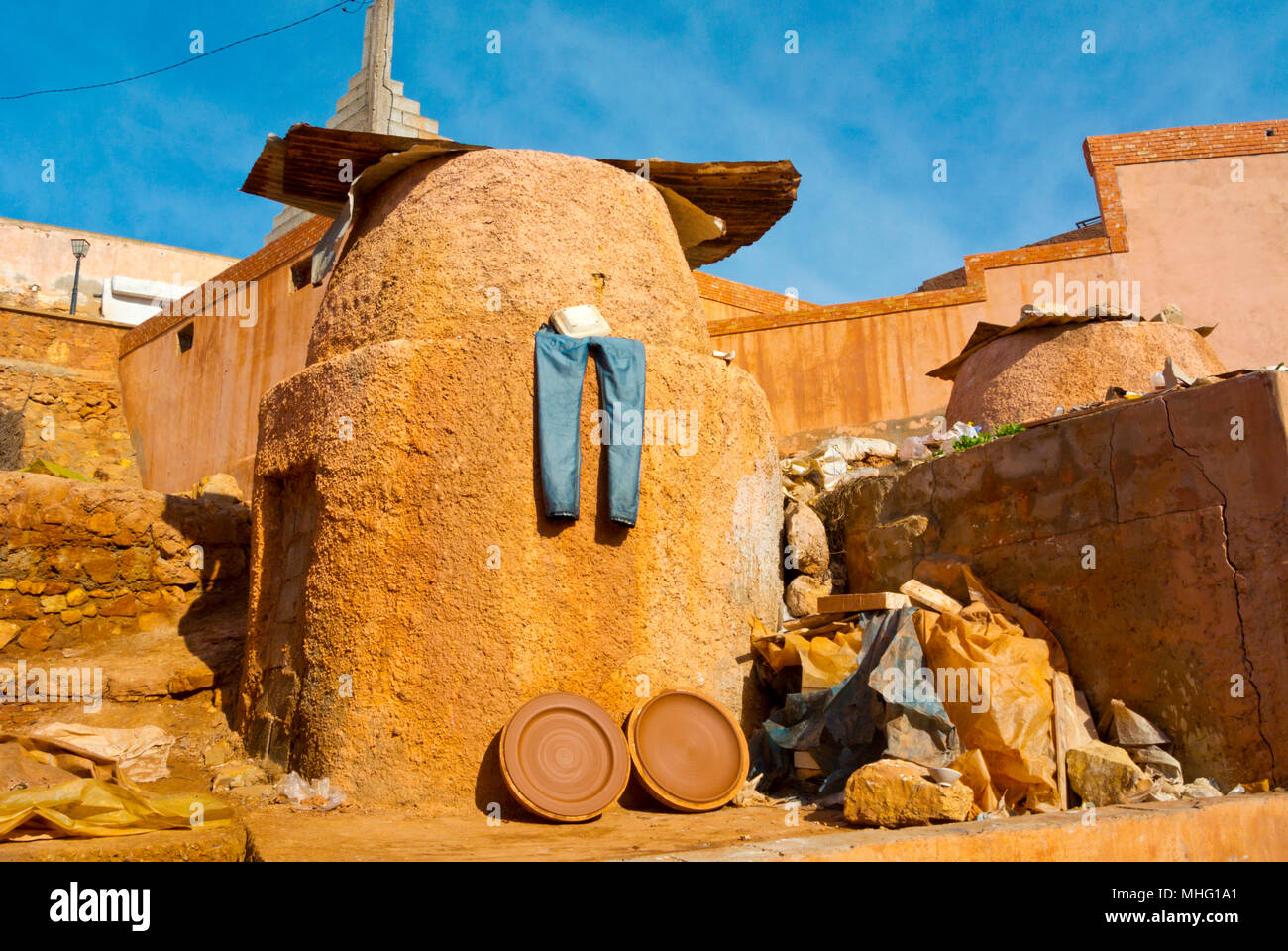 Colline des Potiers, Potters Hill, Safi, Marocco, Africa settentrionale Foto Stock