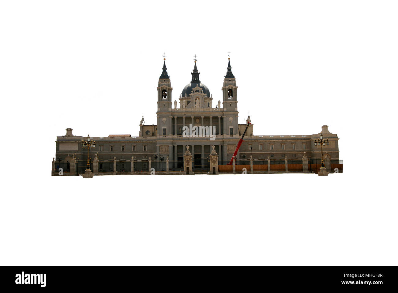 Cattedrale di Almudena. Madrid. Spagna Foto Stock