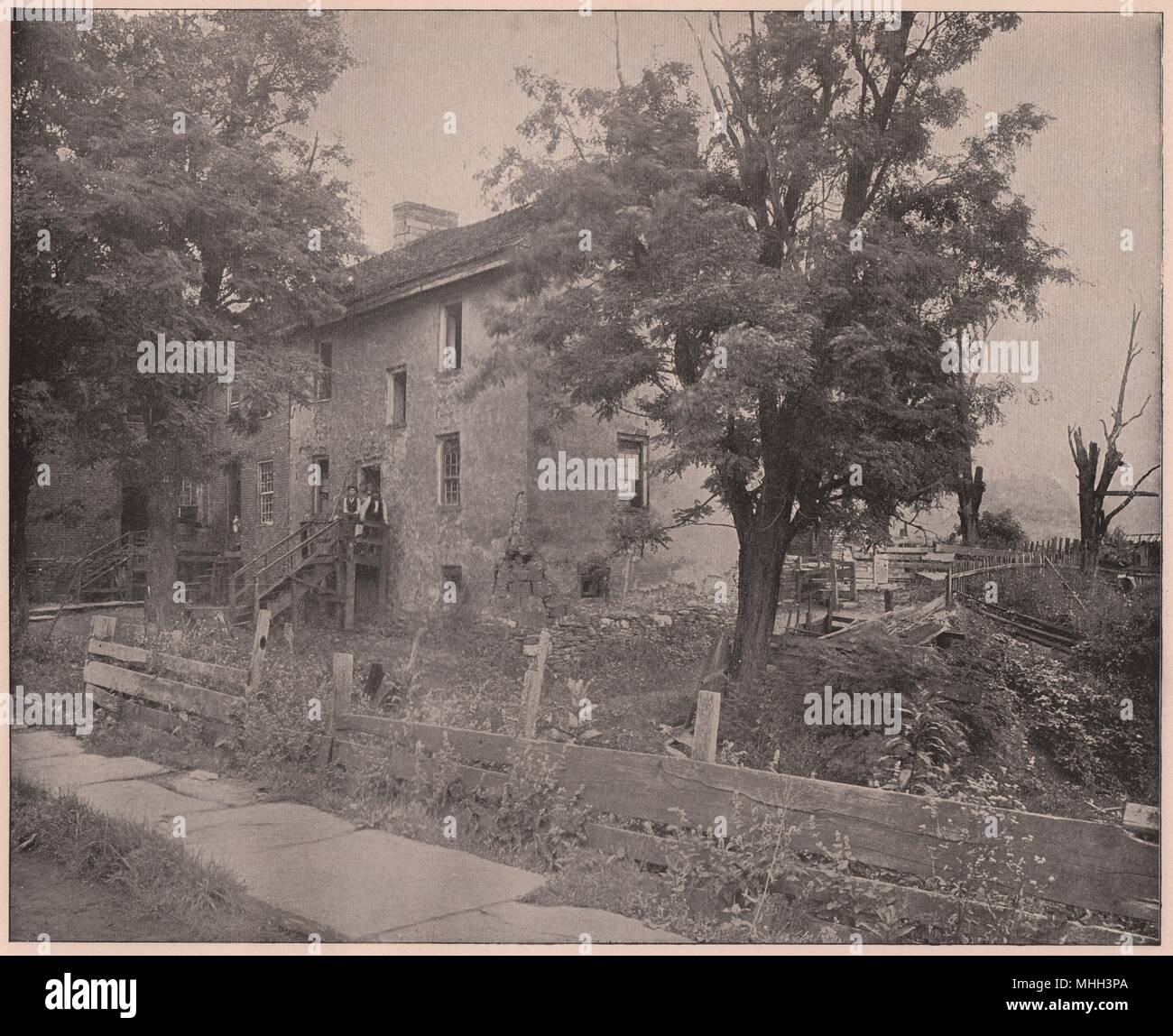 Luogo di Nascita di James G. Blaine, West Brownsville, Foto Stock