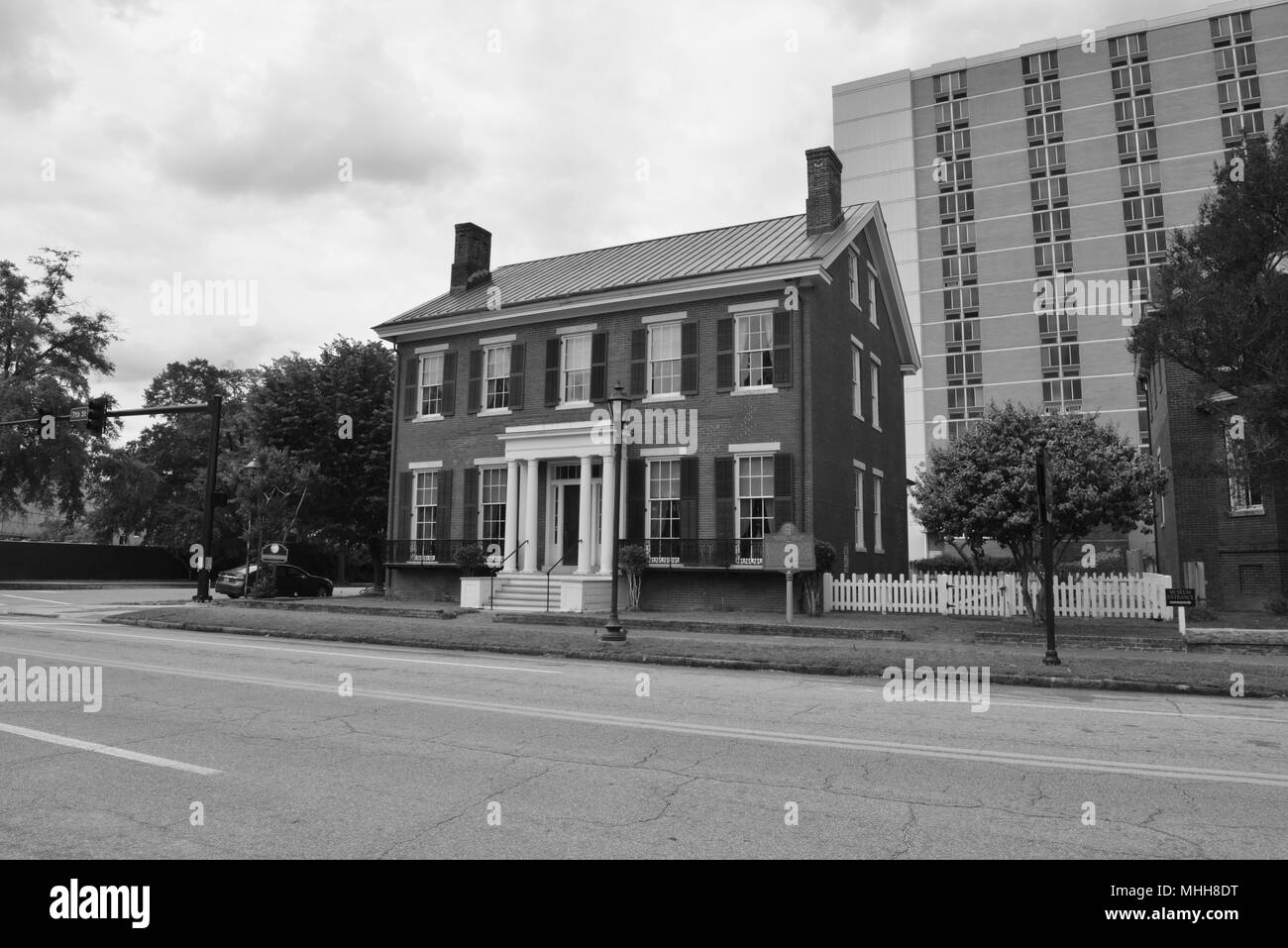 La fanciullezza home di Woodrow Wilson in Augusta, Georgia, Stati Uniti d'America Foto Stock