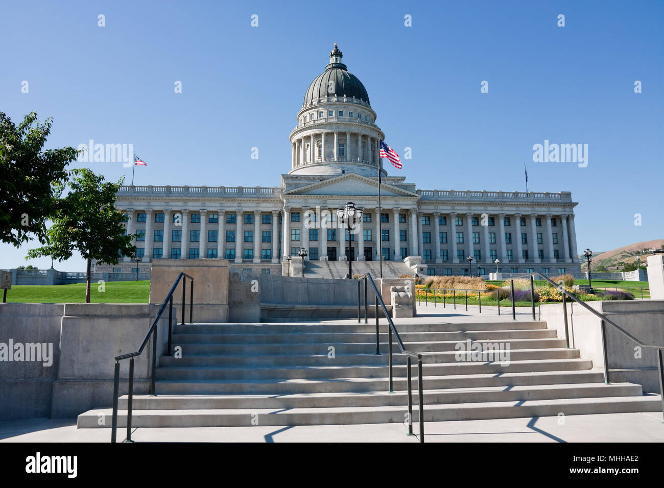 State Capitol Building a Salt Lake City, Utah Foto Stock