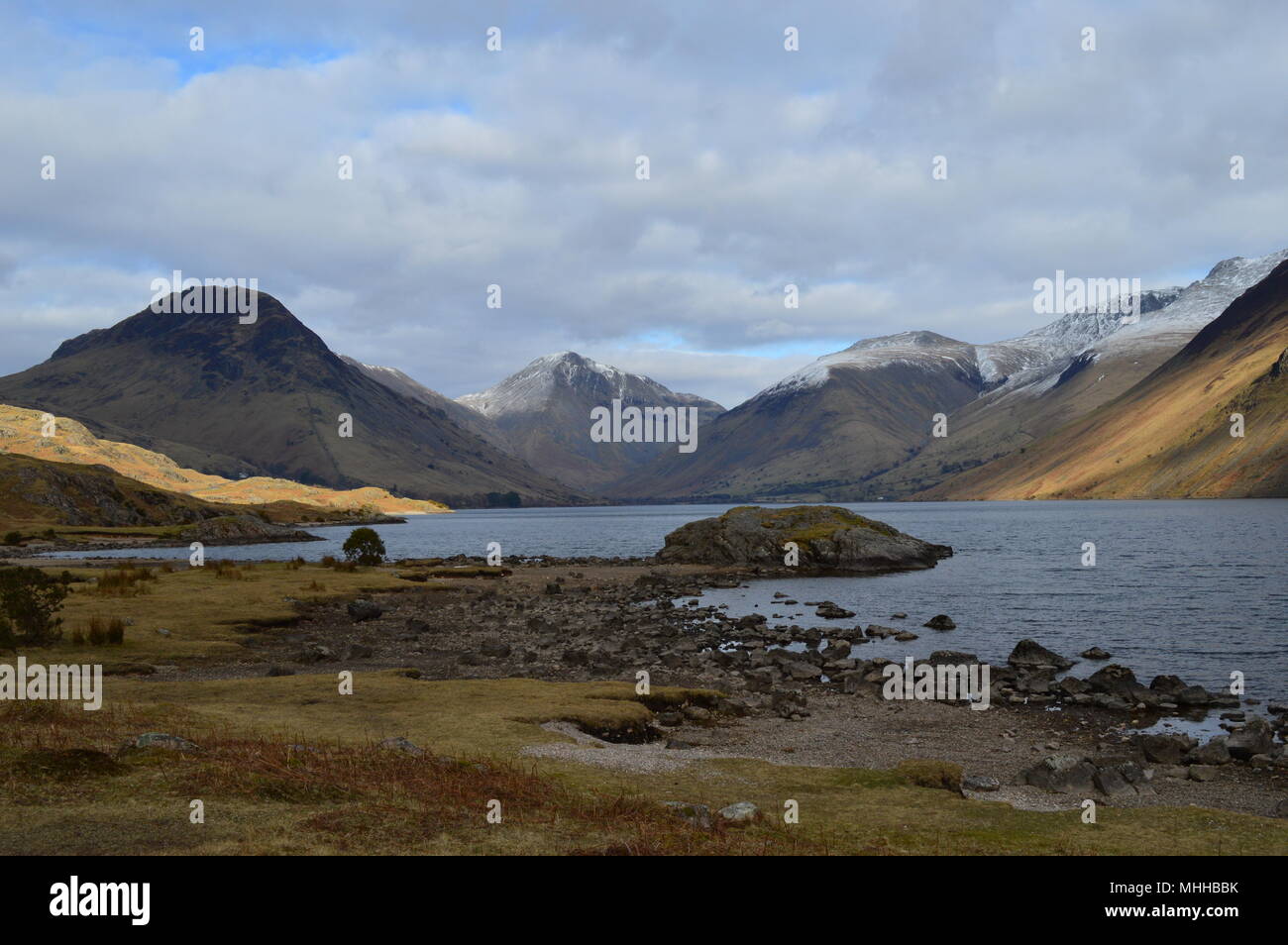 Grande timpano da Wast Water. Foto Stock