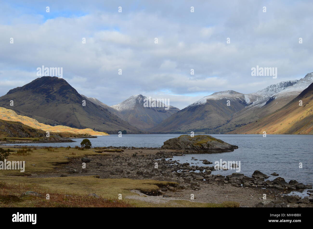 Grande timpano da Wast Water. Foto Stock