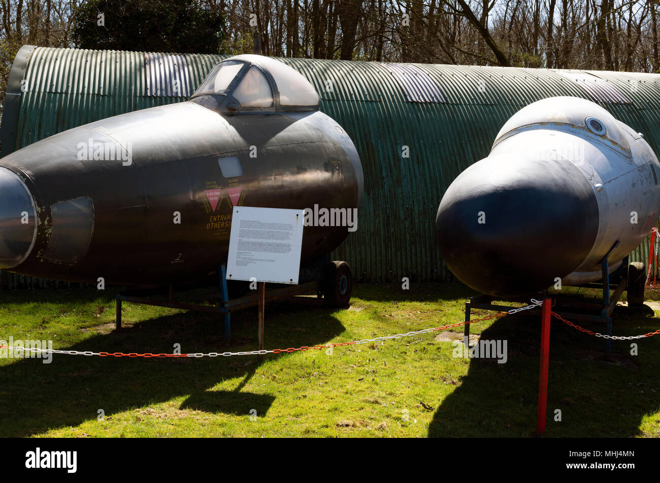 Norfolk & Suffolk Aviation Museum, Flixton, Suffolk, Regno Unito. Foto Stock