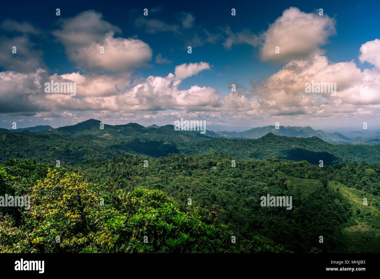 Paesaggio di Panama Foto Stock