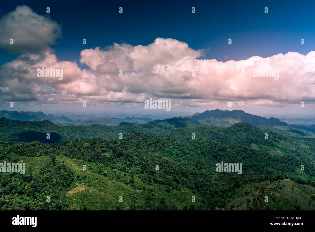 Paesaggio di Panama Foto Stock