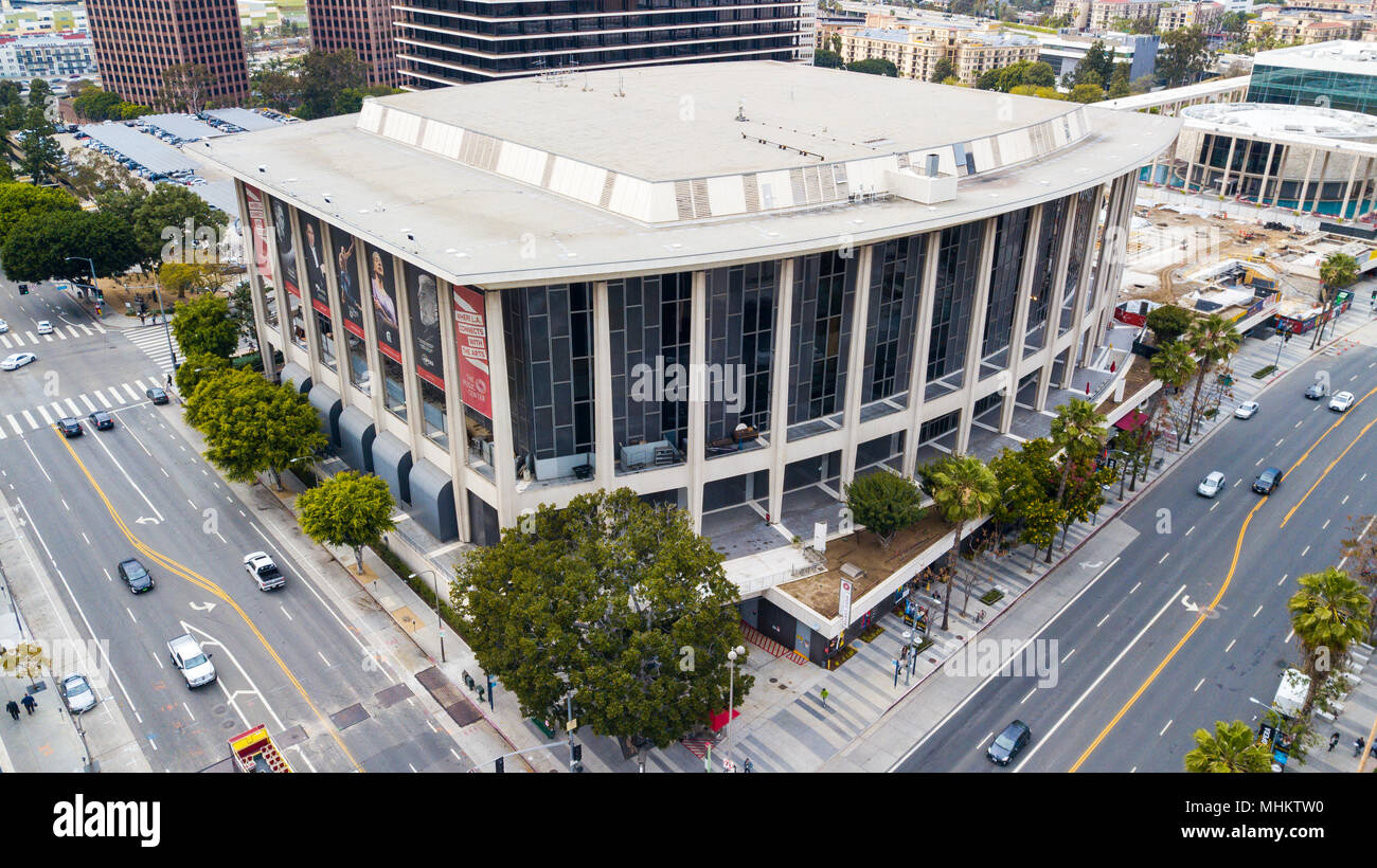 Dorothy Chandler Pavilion di Los Angeles al Centro Musicale di Los Angeles, California Foto Stock