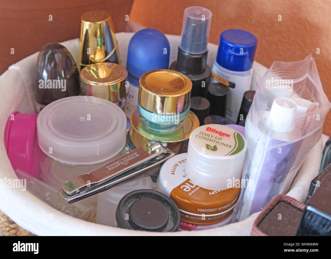 Articoli da bagno comune Foto Stock