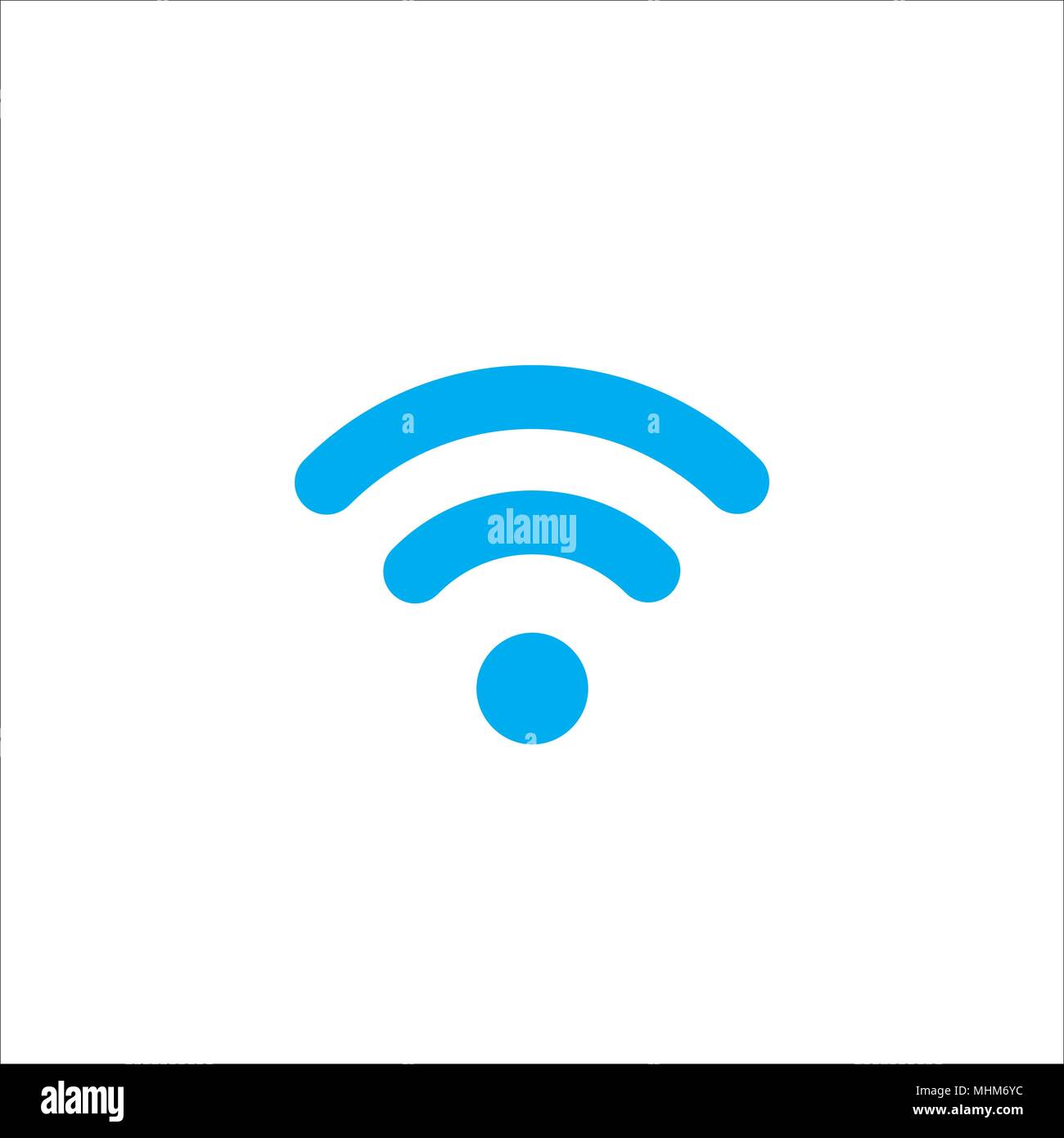 Hotspot icona wifi template vettoriale Illustrazione Vettoriale