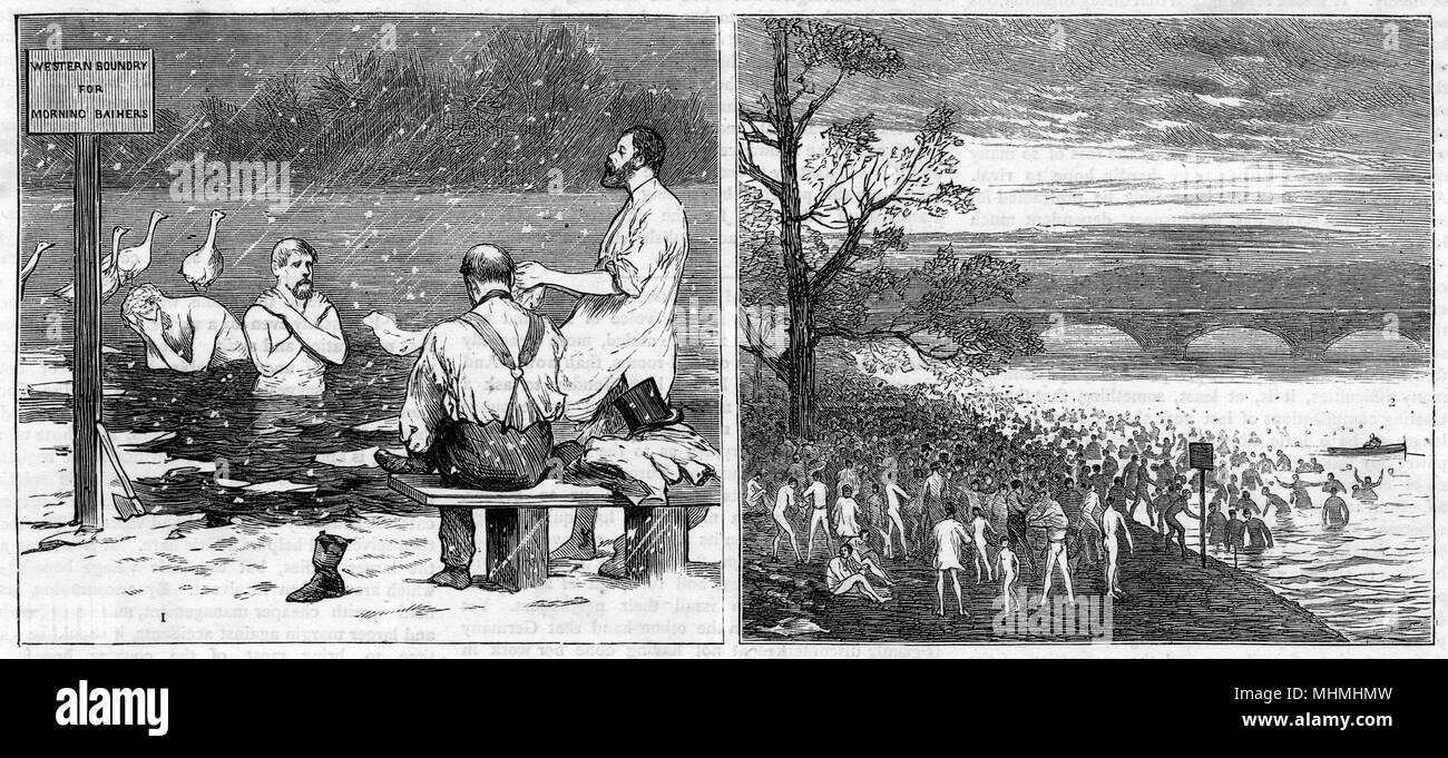 SPORT/NUOTO Foto Stock