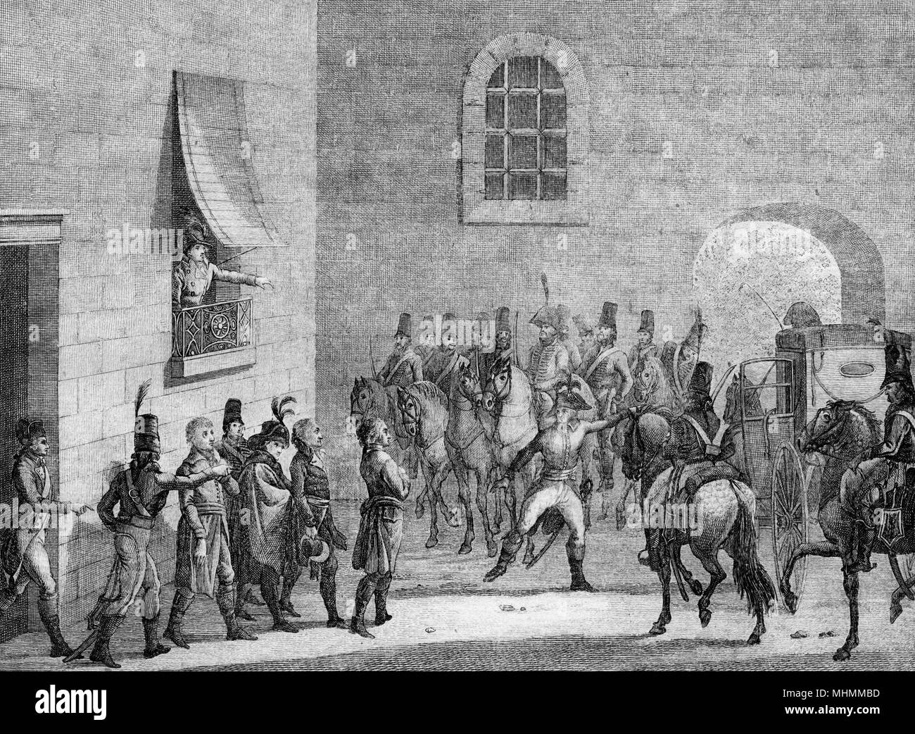 GIRONDINS ARRESTATO Foto Stock