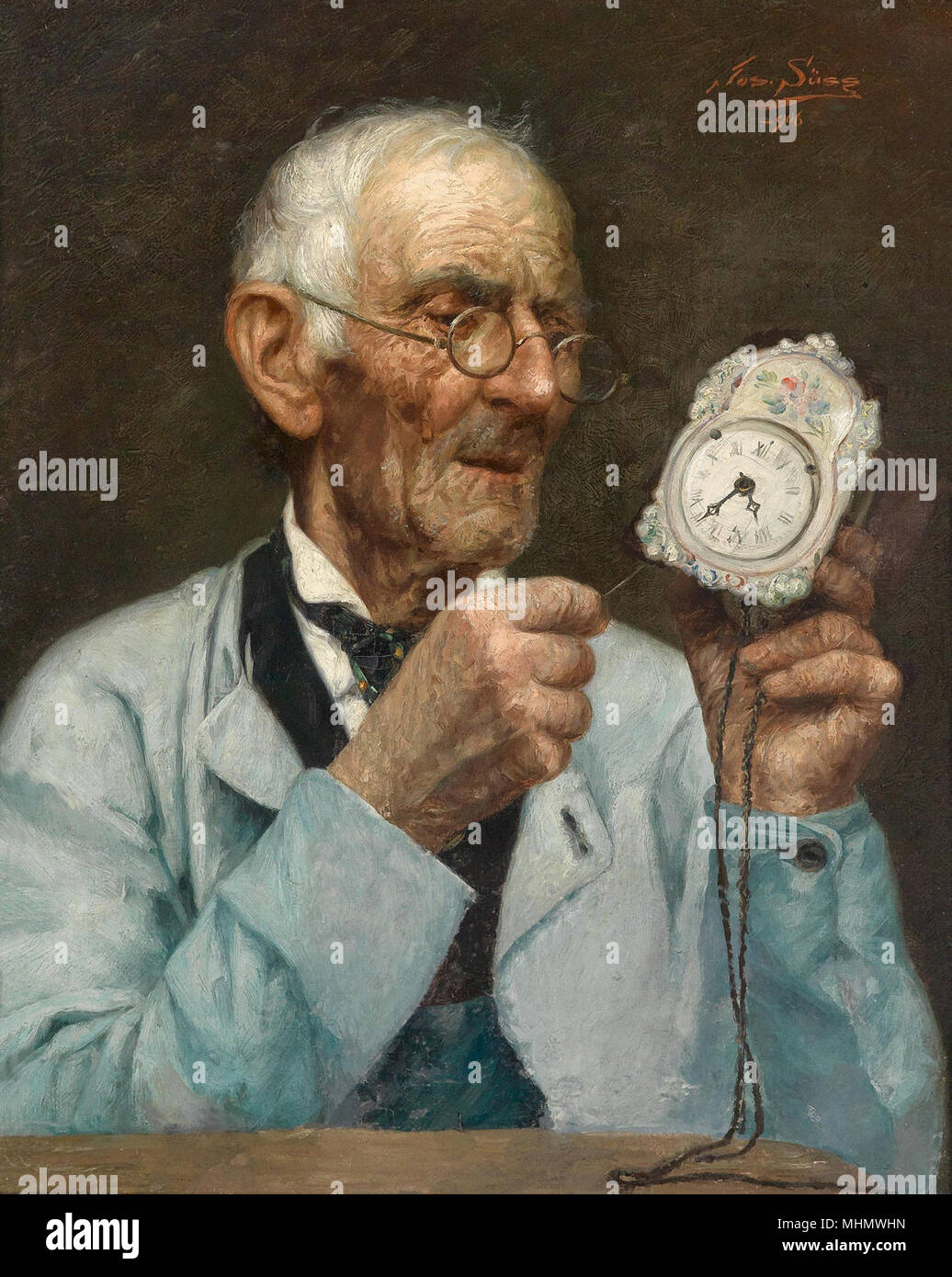 Suss Josef Wenzel - l'OROLOGIAIO Foto Stock