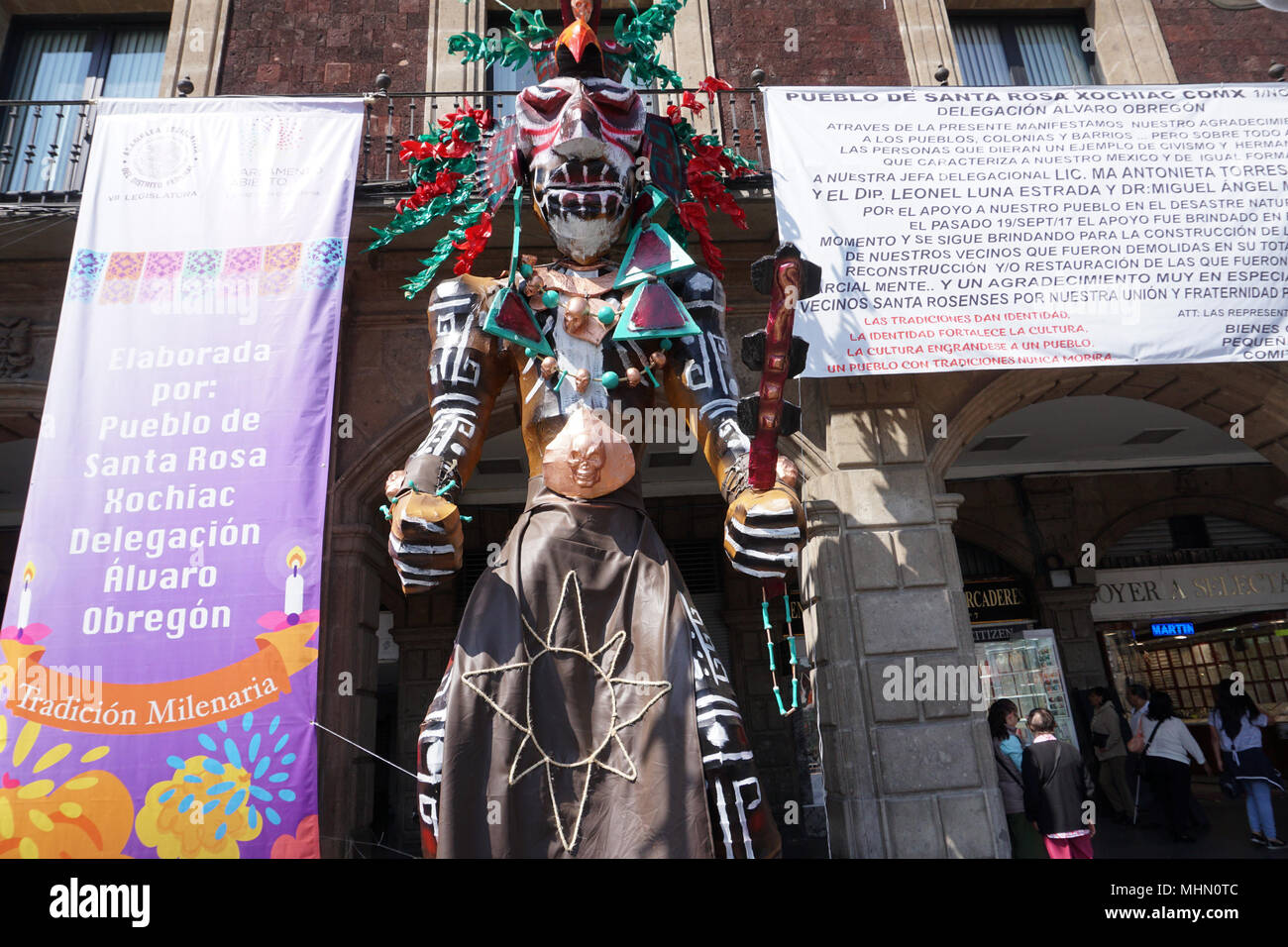 Città del Messico, Messico - 5 novembre 2017 - Il Giorno dei Morti spagnolo Dia de Muertos è un multy Day holiday celebrata in tutto in Messico e Regno St Foto Stock