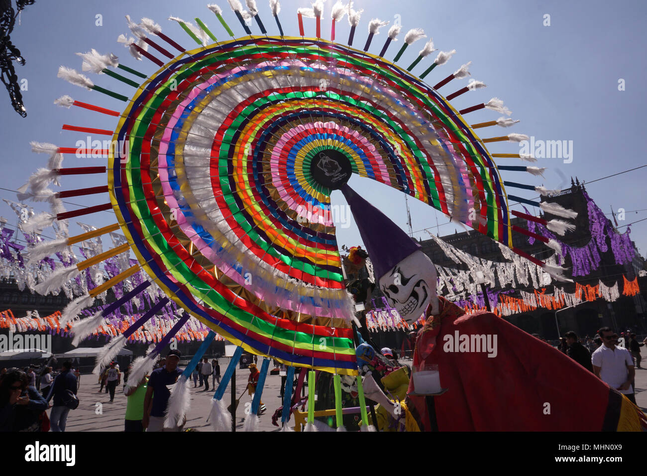 Città del Messico, Messico - 5 novembre 2017 - Il Giorno dei Morti spagnolo Dia de Muertos è un multy Day holiday celebrata in tutto in Messico e Regno St Foto Stock