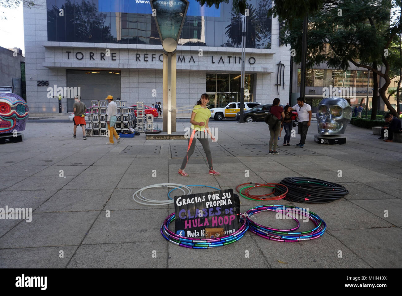 Città del Messico, Messico - 5 novembre 2017 - Il Giorno dei Morti spagnolo Dia de Muertos è un multy Day holiday celebrata in tutto in Messico e Regno St Foto Stock