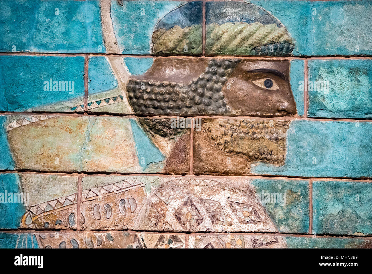 Antica Babilonia e Assiria Pittura scultura dalla Mesopotamia Foto ...