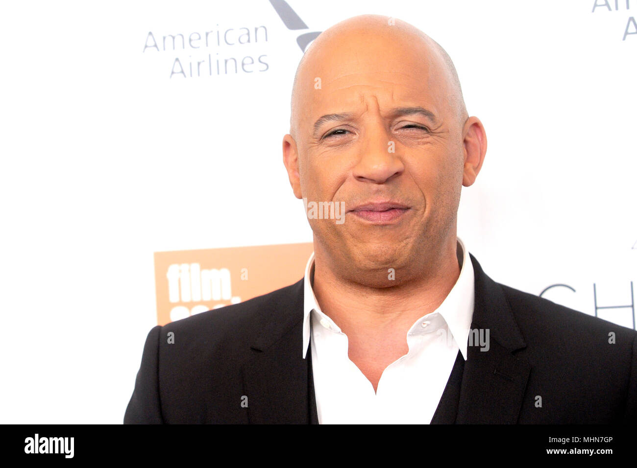 Vin Diesel frequentando il quarantacinquesimo Chaplin Award Gala a Alice Tully Hall il 30 aprile 2018 a New York City. Foto Stock