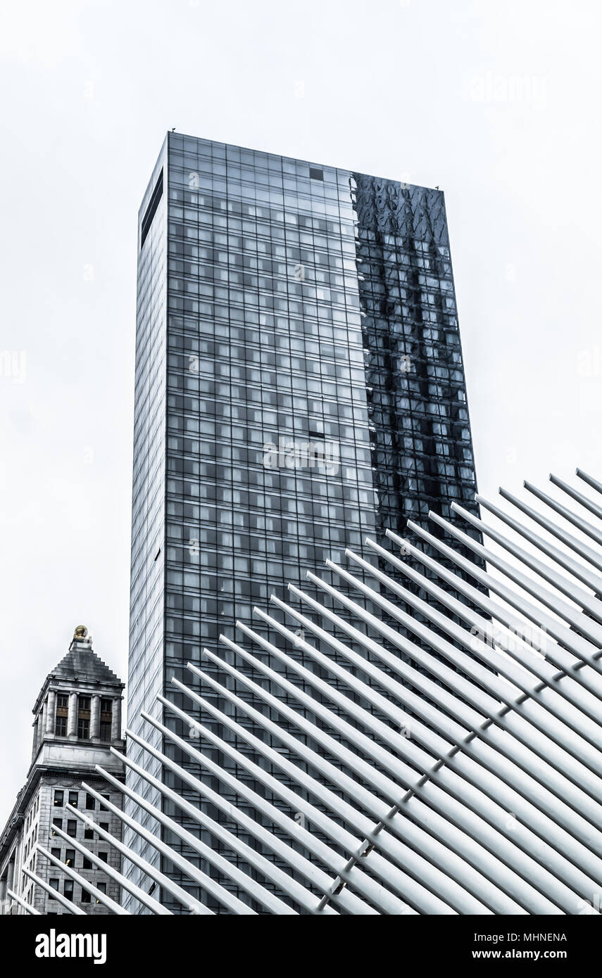 La città di New York, Stati Uniti d'America, Gen 2018, al di fuori dell'occhio nel centro di Manhattan Foto Stock