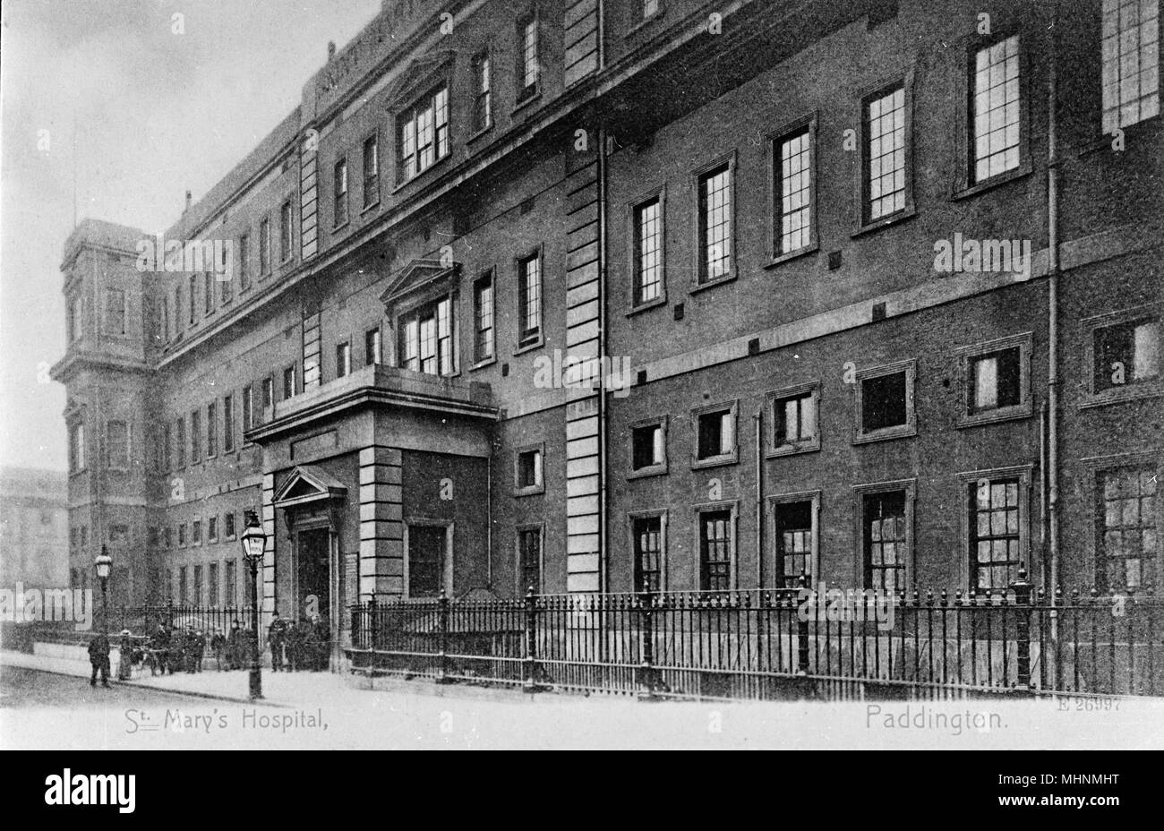 L'ospedale St Mary, Paddington, West London. Data: circa 1905 Foto Stock