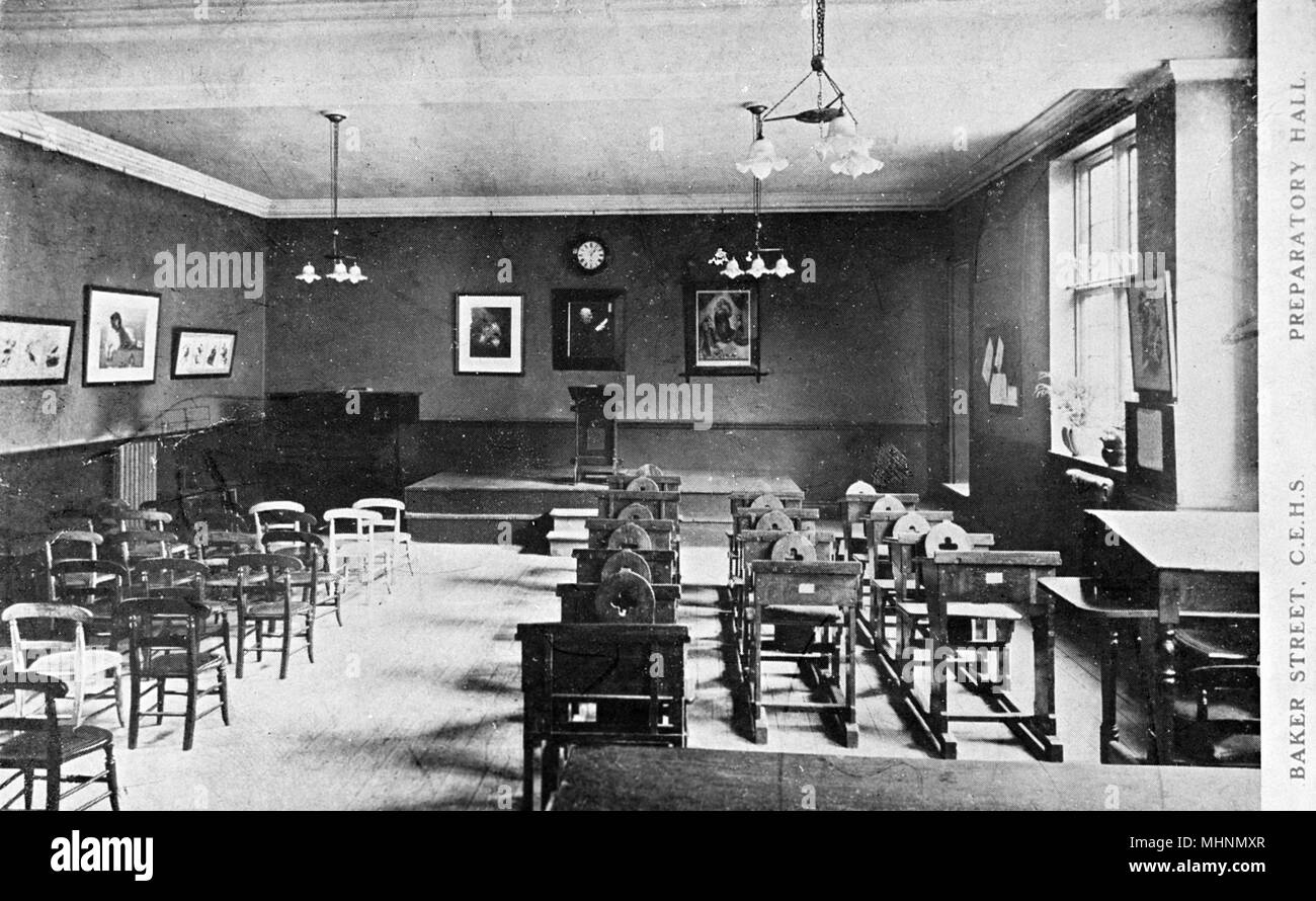 Church of England High School, Baker Street, Londra Foto Stock