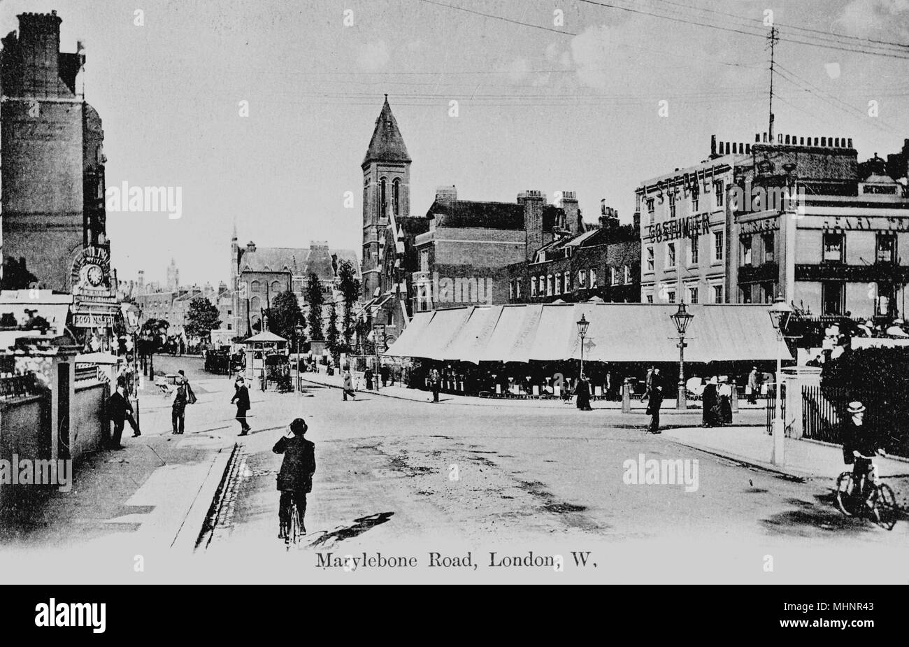 Marylebone Road, Marylebone, Londra Foto Stock