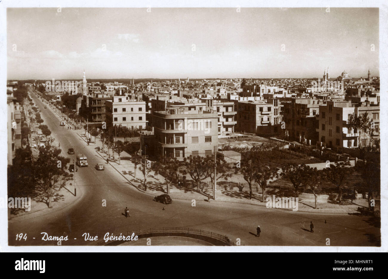 Damasco, Siria - Vista generale Foto Stock
