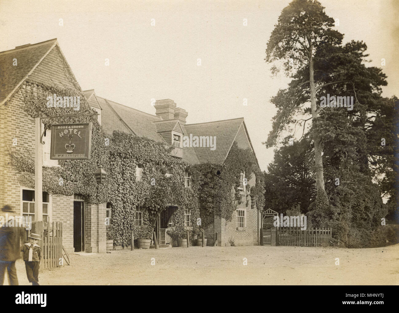 Rose and Crown Hotel, Brockenhurst, Hampshire Foto Stock