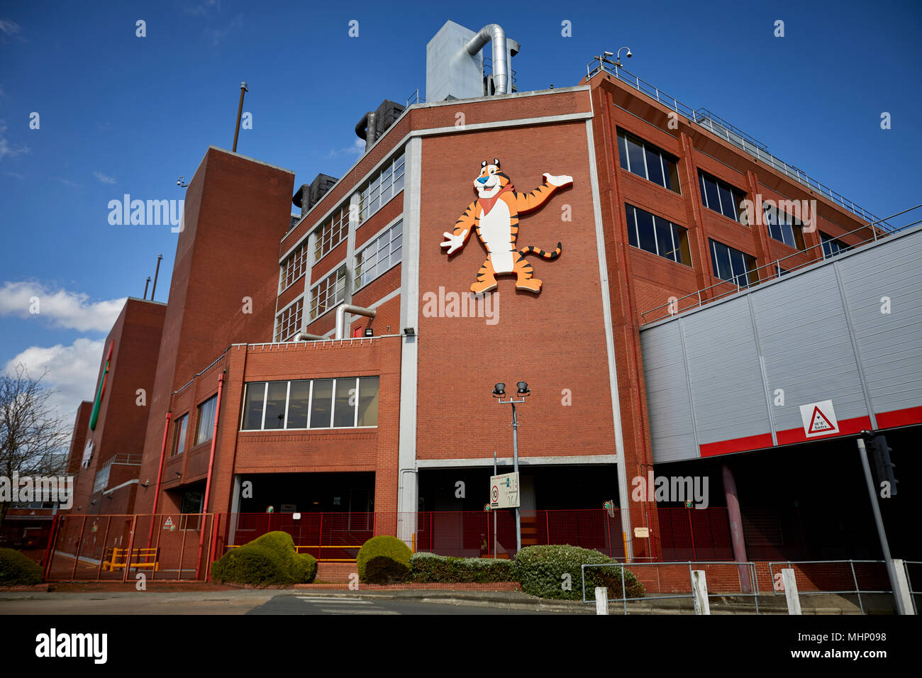 Kelloggs Trafford Park Barton Dock Rd, Stretford, Manchester factory Foto Stock