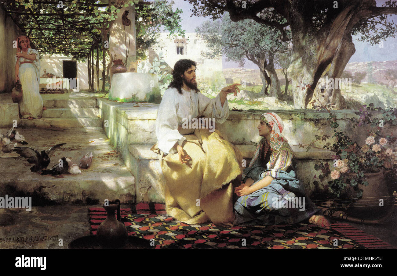 Cristo in casa di marta maria immagini e fotografie stock ad alta