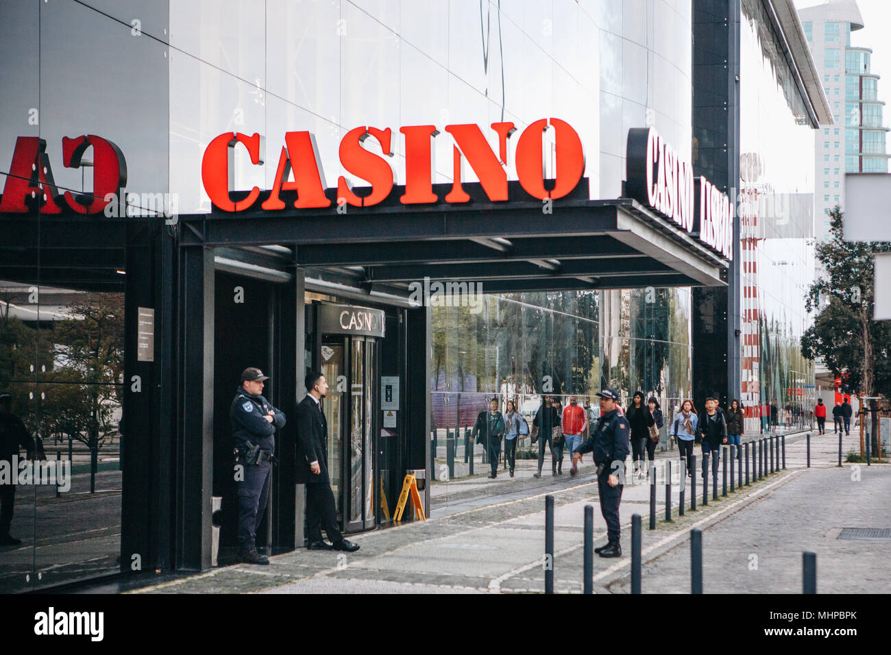 Il portogallo Lisbona, 30 aprile 2018: casinò lisboa centro di gamblings Foto Stock