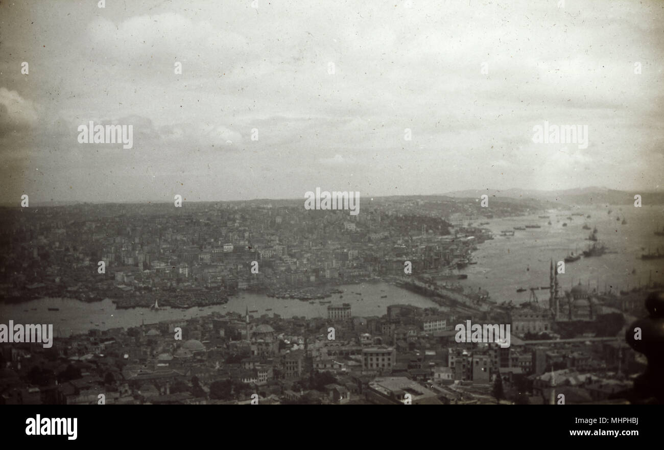 Vista generale di Istanbul, Turchia Foto Stock