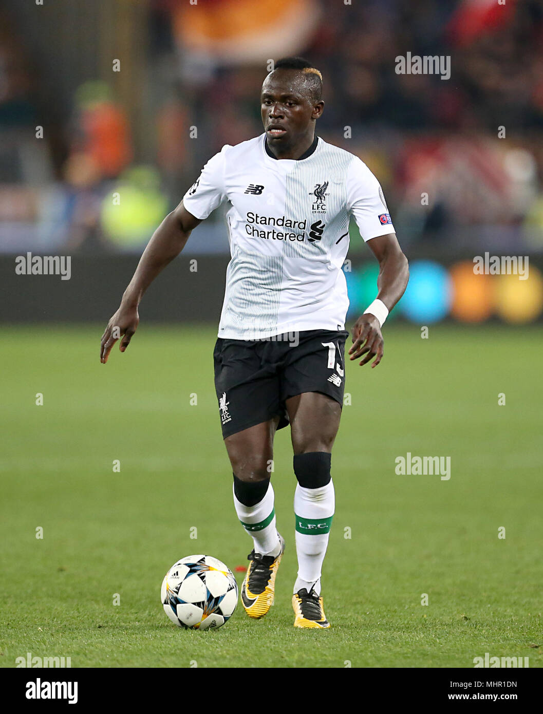 Sadio Mane di Liverpool durante la UEFA Champions League, semifinale, seconda tappa allo Stadio Olimpico di Roma. PREMERE ASSOCIAZIONE foto. Data foto: Mercoledì 2 maggio 2018. Vedi la storia della Pennsylvania soccer Roma. Il credito fotografico dovrebbe essere: Steven Paston/PA Wire Foto Stock