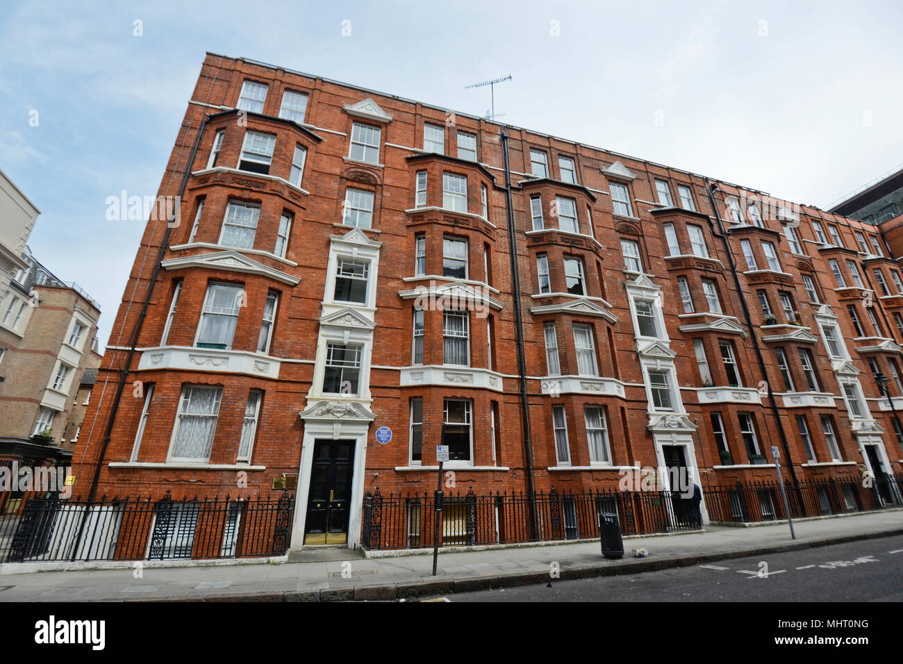 Fitzrovia quartiere, Londra Foto Stock