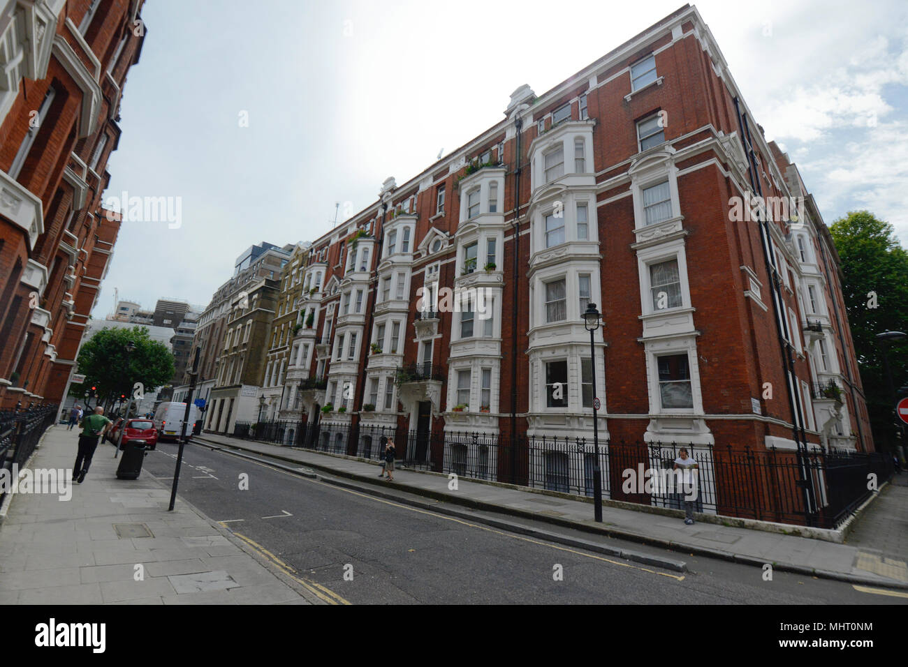 Fitzrovia quartiere, Londra Foto Stock