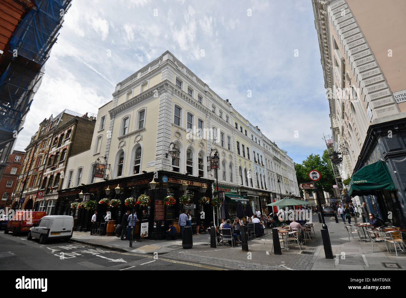 Fitzrovia quartiere, Londra Foto Stock