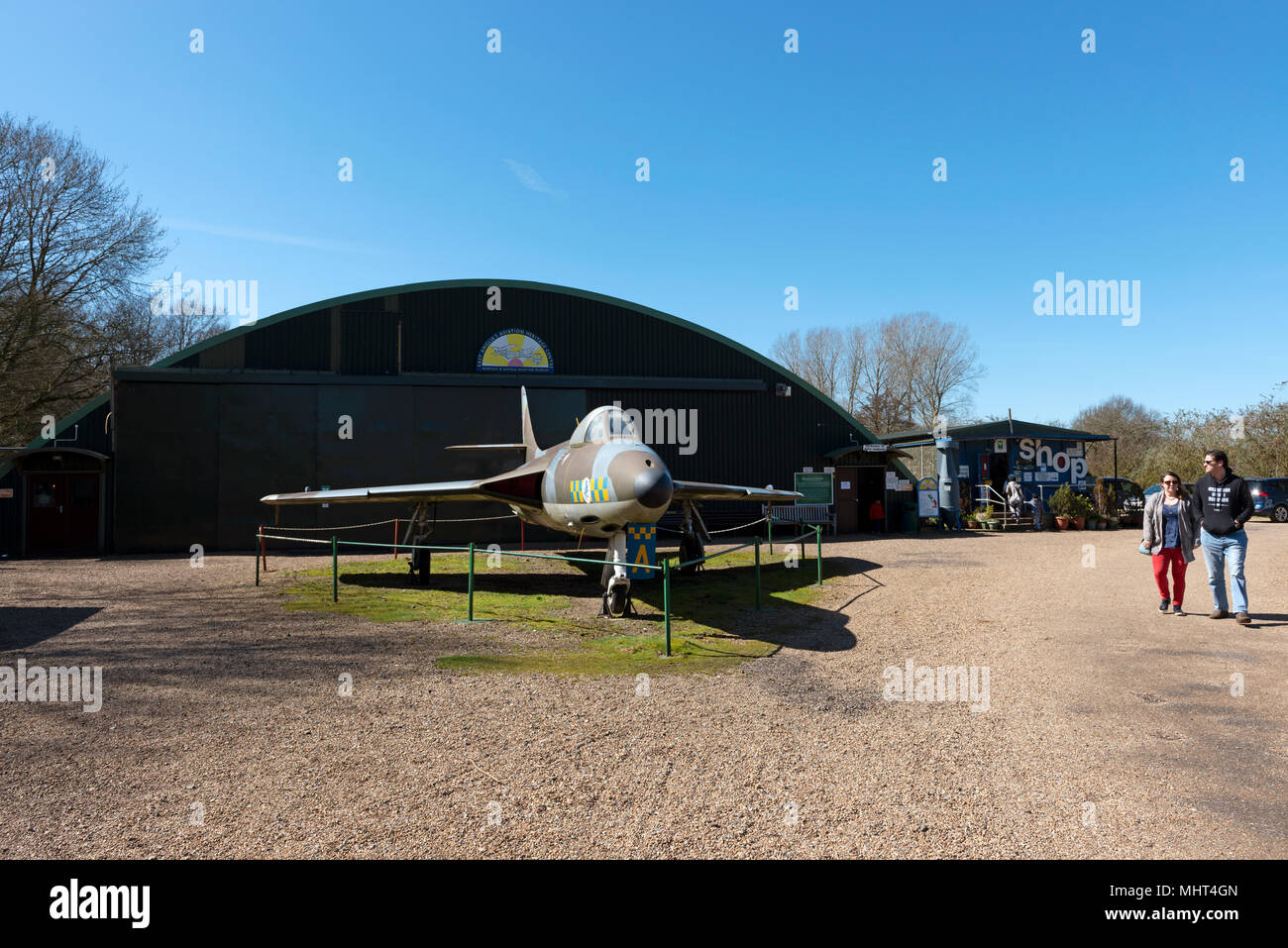 Norfolk e Suffolk Aviation Museum, Flixton, Suffolk, Regno Unito Foto Stock