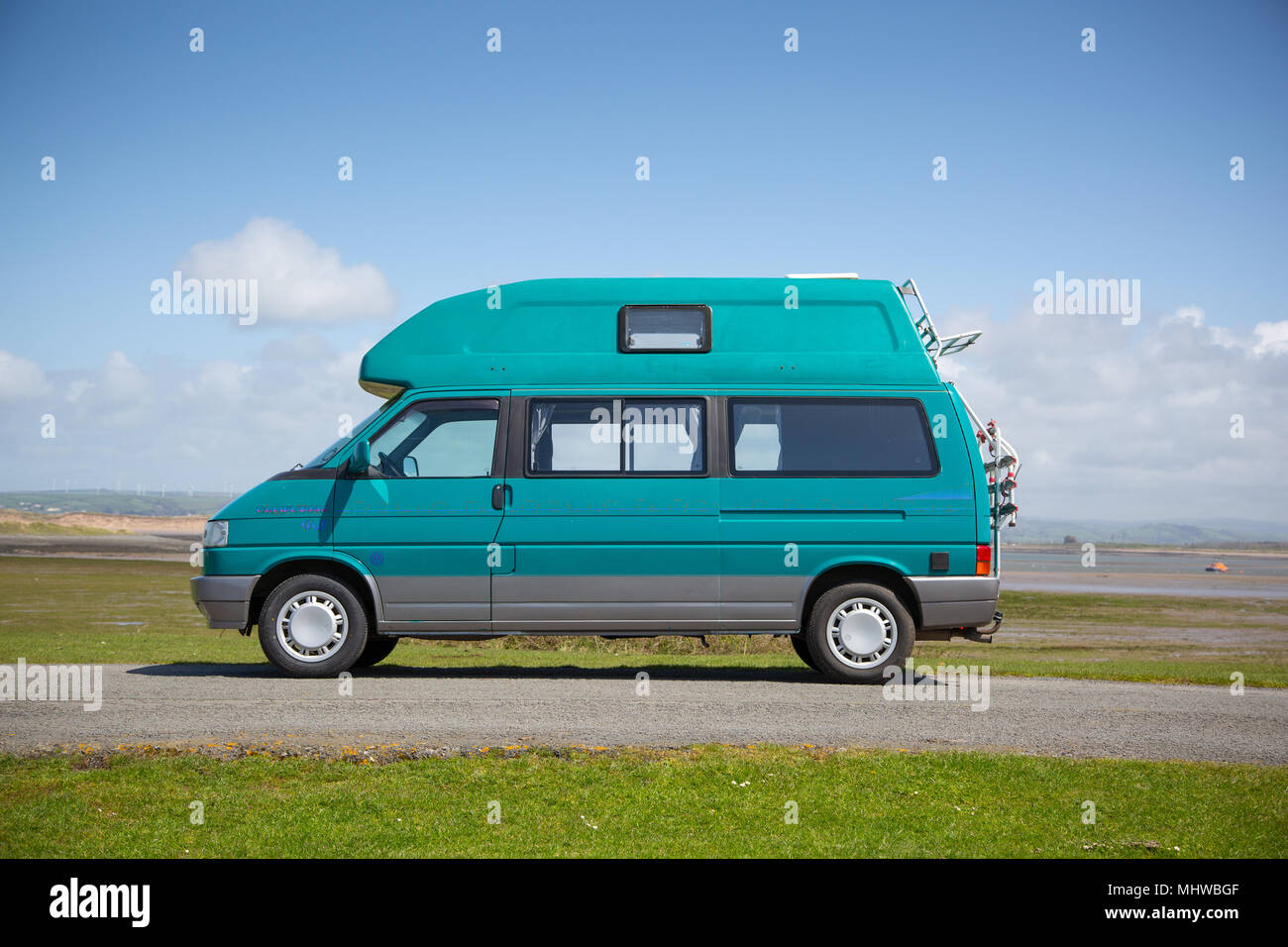 Volkswagon Transporter T$ Westfalia California Camper Foto Stock