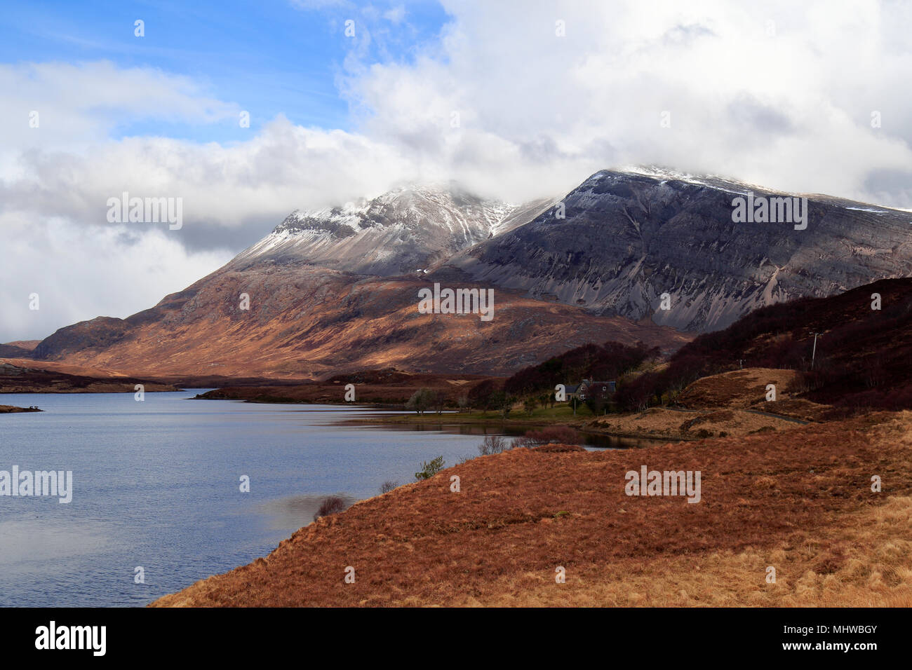 Arkle mountain, Sutherland Foto Stock