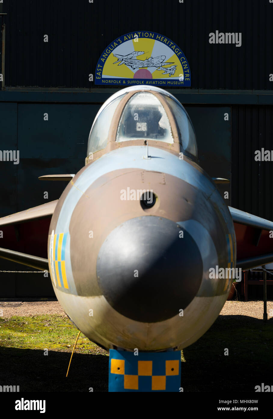 Norfolk e Suffolk Aviation Museum Foto Stock