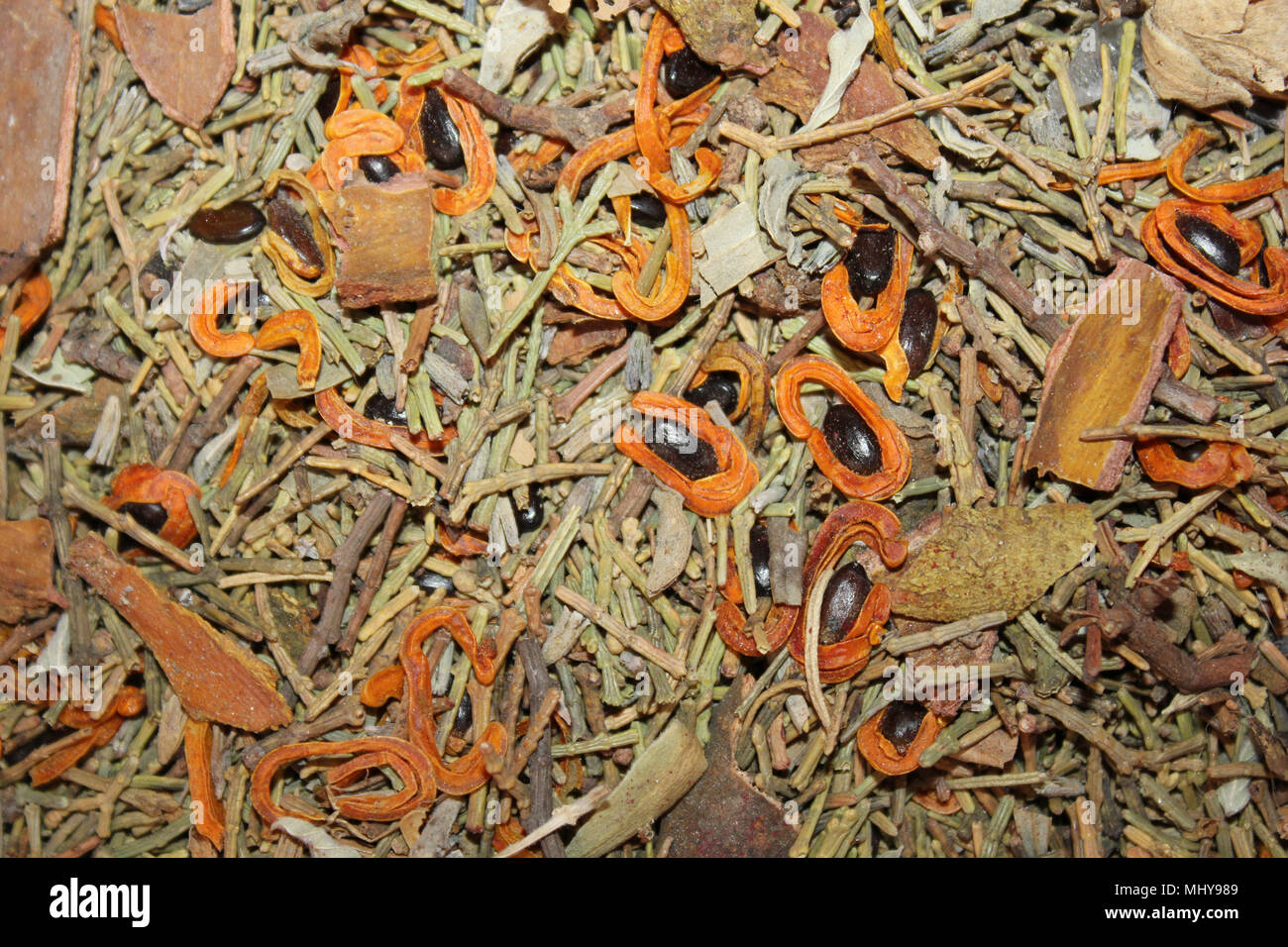 Spezie marocchine Foto Stock